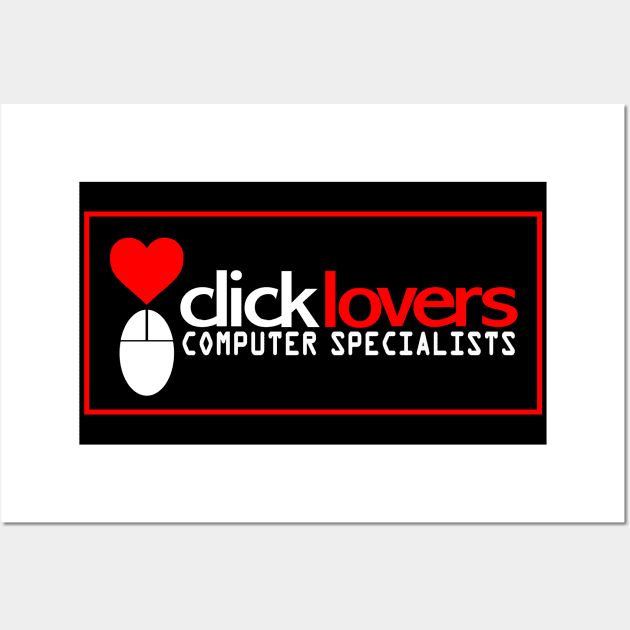 Click Lovers Wall Art by Destro